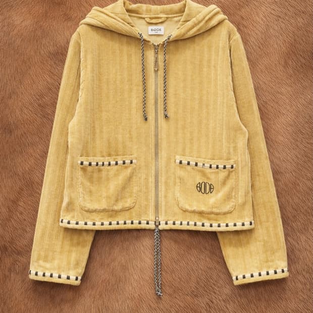 [여성용L]보디 테리 후드집업 BODE CROQUET HOODIE