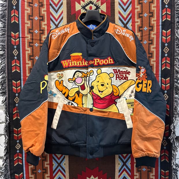 빈티지 디즈니 곰돌이 푸 자켓