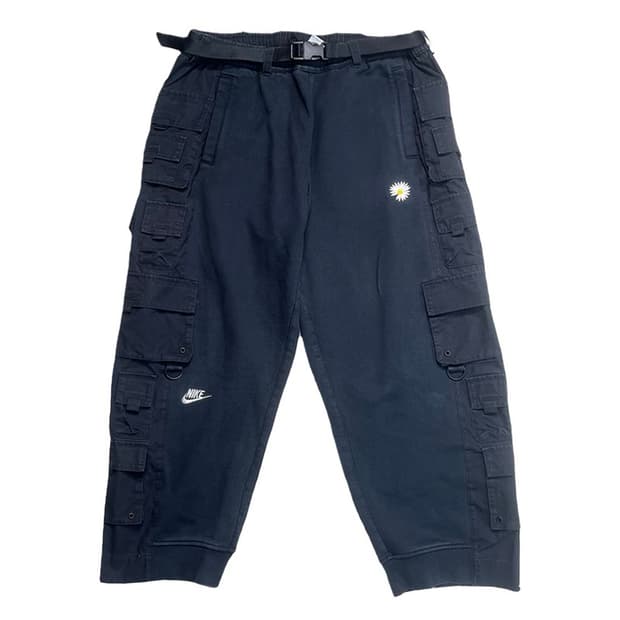  NIKE X PEACEMINUSONE 와이드 팬츠 블랙 M