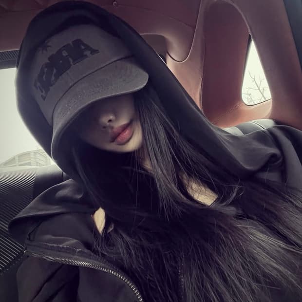 Ar:cy STAR WASHED BALL CAP [BLACK] 
