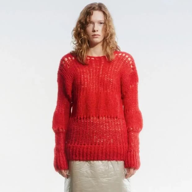 더오픈프로덕트 모헤어 니트