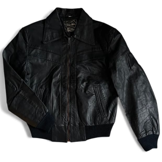 에디슬리먼st 빈티지 레더자켓