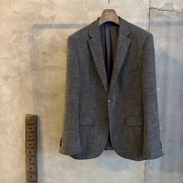 휴고보스 블랙라벨 썸머 트위드 자켓 100