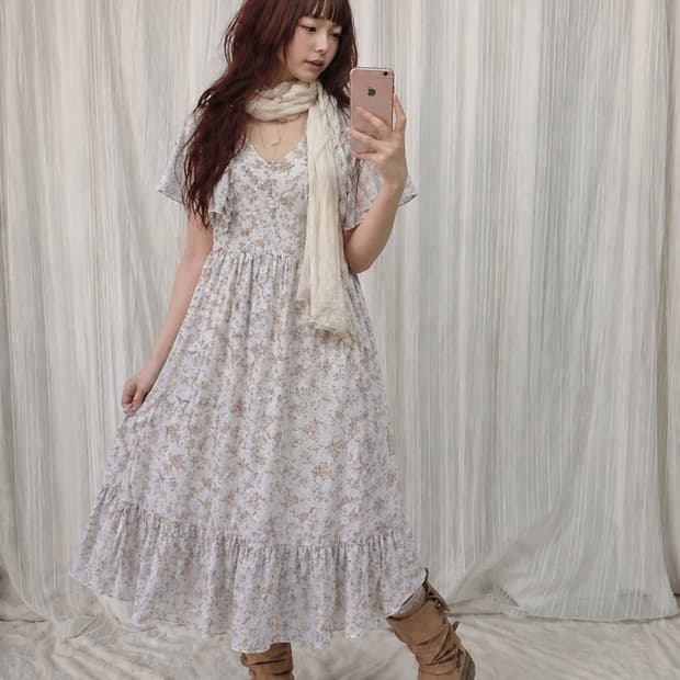 빈티지 소라 원피스