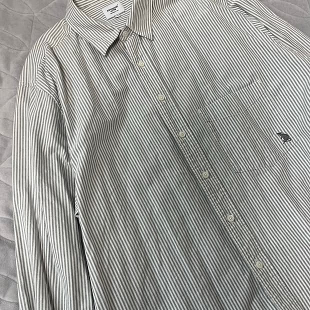 에스피오나지 옥스포드 스트라이프 셔츠 XL