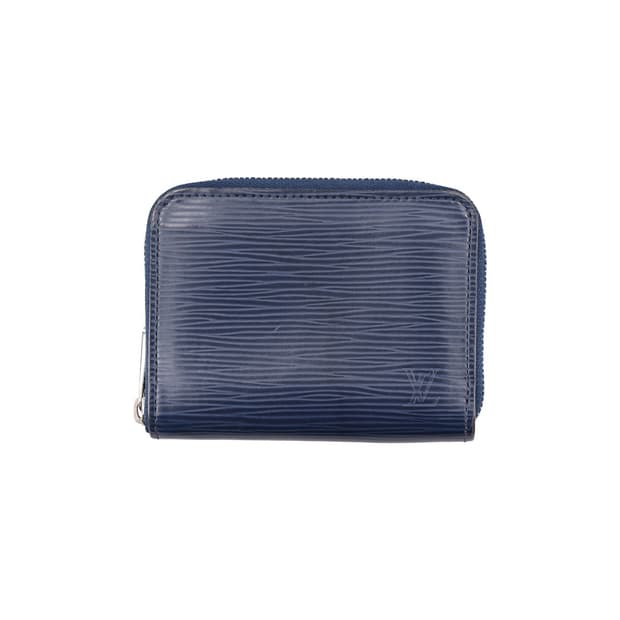 루이비통 코인 지갑 네이비 