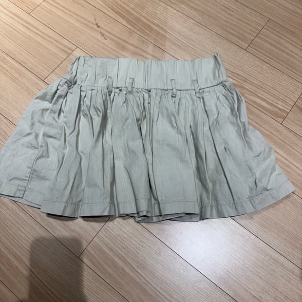 아르마니 진 밴딩 미니스커트 38