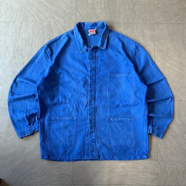 90s 90년대 빈티지 프랑스 생산 프렌치 워크 자켓