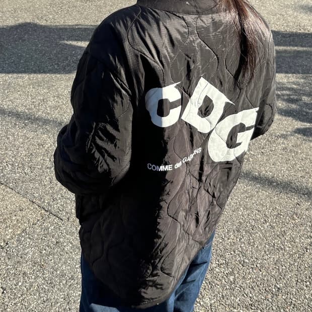 CDG x Alpha Industries 경량패딩 라이너 자켓