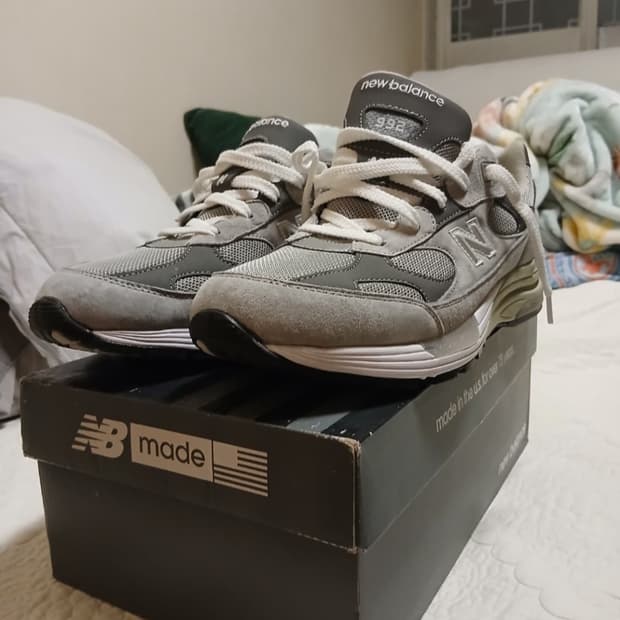 뉴발란스 992 그레이 USA(새상품)
