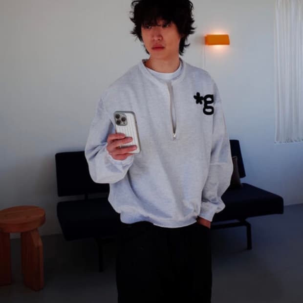 글런든 하프 집업 2사이즈