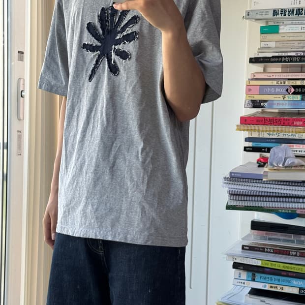 단델 자수 반팔 2