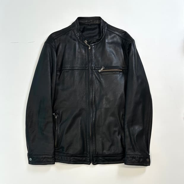 체스트포켓 램스킨 가죽자켓(55/66)