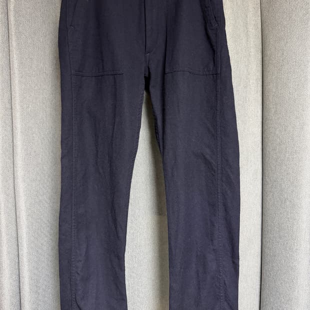 오어슬로우 퍼티그팬츠 울100  네이비 3사이즈