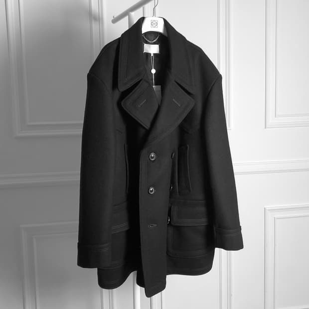 마르지엘라 더블 피코트 오버사이즈