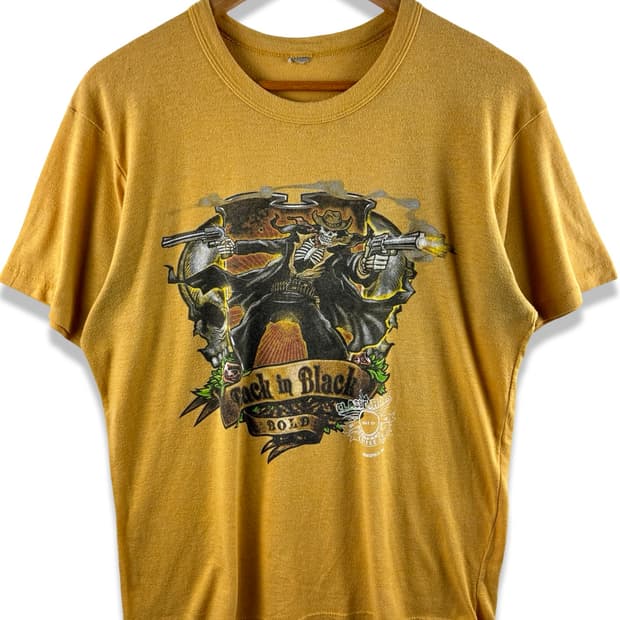 90S 싱글스티치 스컬 티셔츠2466