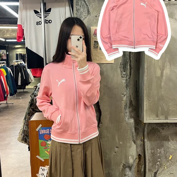 퓨마 져지 핑크 M #csz1380