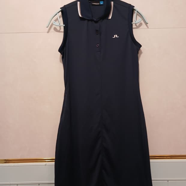 제이린드버그 정품 민소매 카라 원피스 S 사이즈