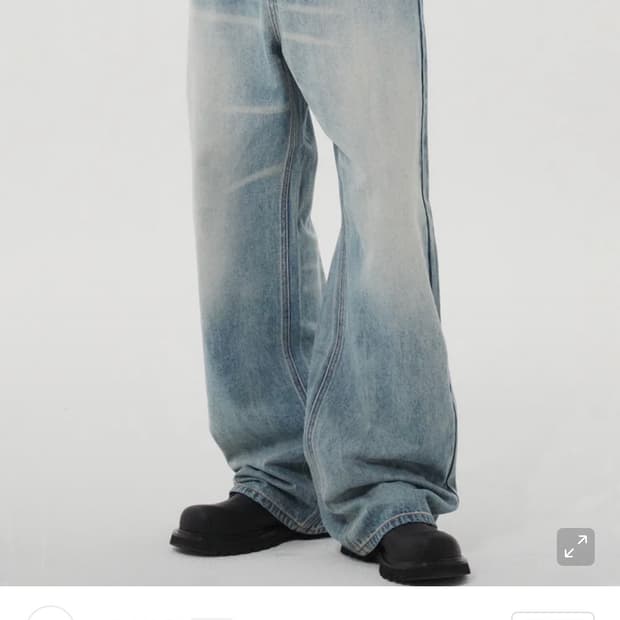 DNSR 와이드 데님팬츠 S