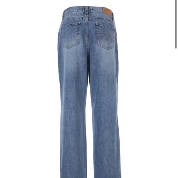 wsc archive 아카이브 데님 와이드 팬츠