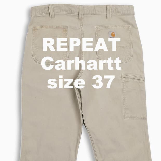 빈티지 칼하트 싱글니 워크 팬츠 37 인치 CH2913801