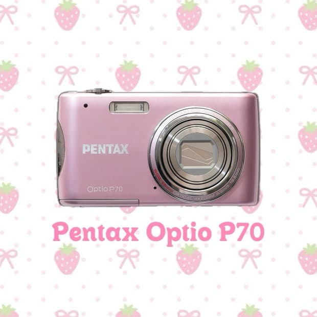 [*희귀!🍓/작례⭕️] 펜탁스 옵티오 P70 Pentax 디지털 카메라