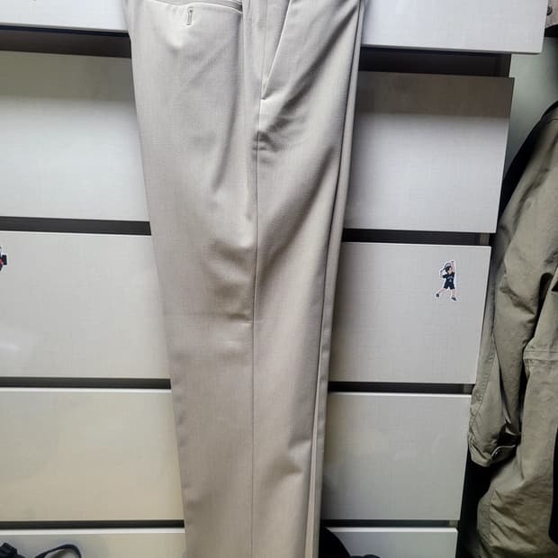 르아브 유주얼 슬림 스트레이트 팬츠(L)