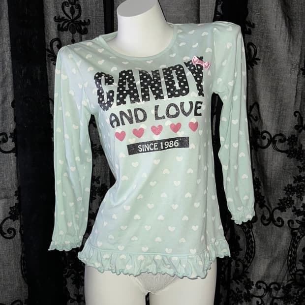 Lovely mint long-sleeved