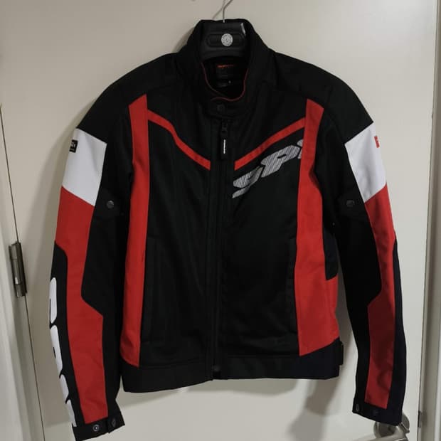 S 스피디 메시 바이커 라이더자켓