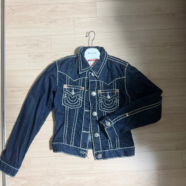 트루릴리젼 지미슈퍼티 빅스티치 자켓 S