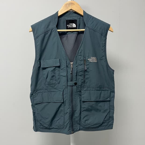 [100] 노스페이스 구형 멀티포켓 피싱/유틸리티 베스트 고프코어