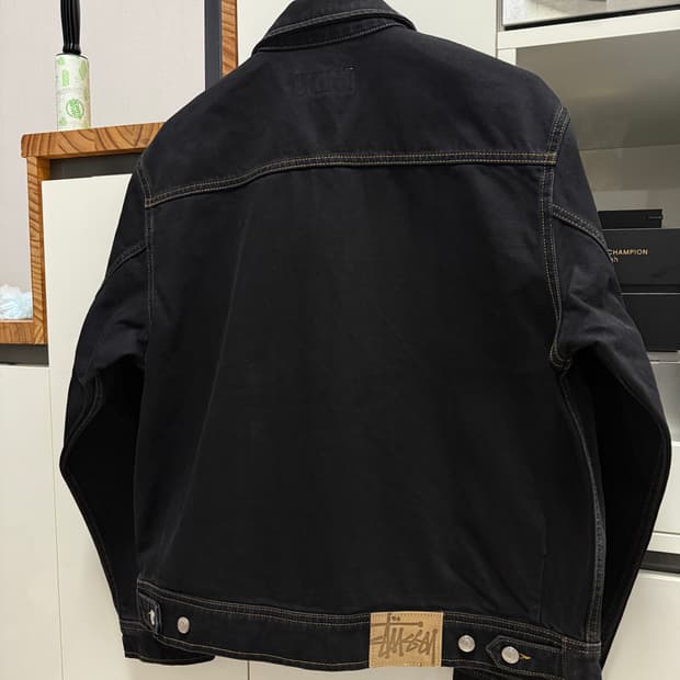 스투시 데님 자켓 M사이즈 판매합니다 !