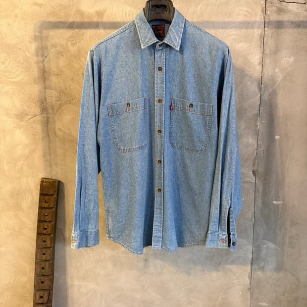 리바이스 데님 워크셔츠 100~105