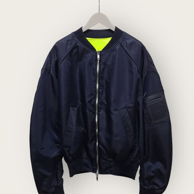 준지 19SS 네이비 MA1 양면 자켓 44(s~m)