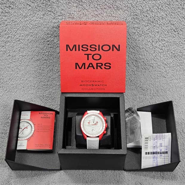 스와치 X 오메가 미션 투 마스 문스와치 ( 42mm )