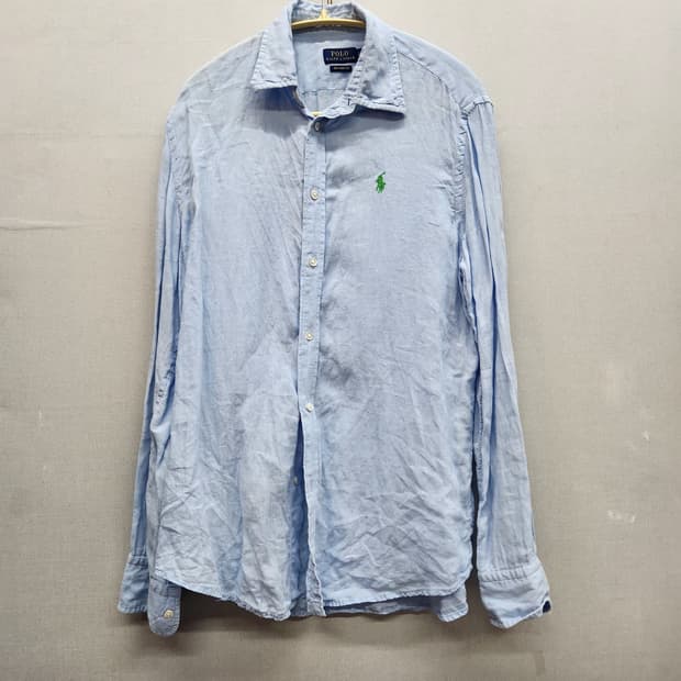 폴로랄프로렌 로고 린넨 셔츠 S(M)