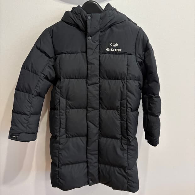 아이더 아동 롱패딩 130 블랙