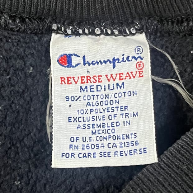 90s 챔피온 리버스위브 스웻셔츠 맨투맨