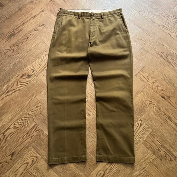 [36]폴로 랄프로렌 클래식 핏 카키 치노 팬츠