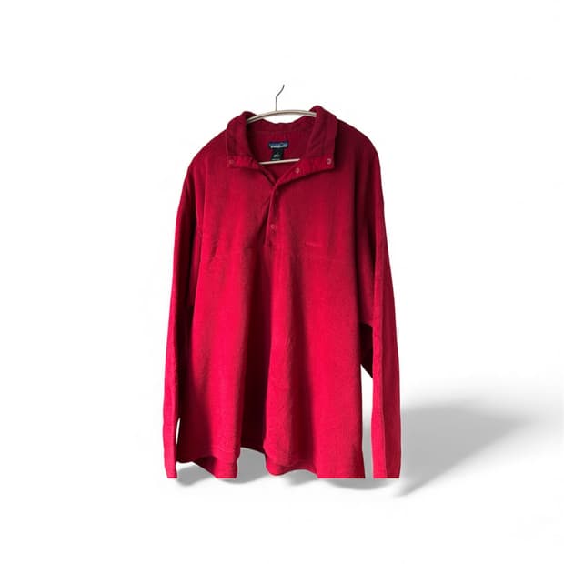 파타고니아 Usa 후리스 L 레드