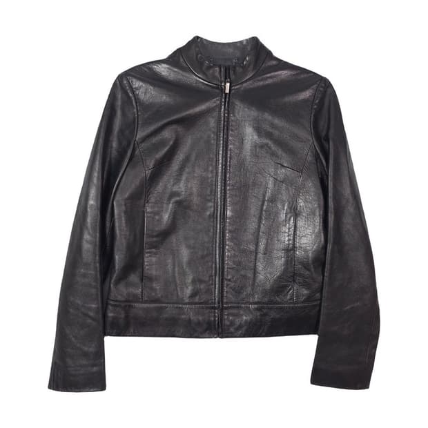 이태리 천연 양가죽 차이나카라 레더 자켓 66