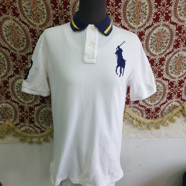 폴로 랄프로렌 유럽판 빅포니 pk 반팔 카라티 

