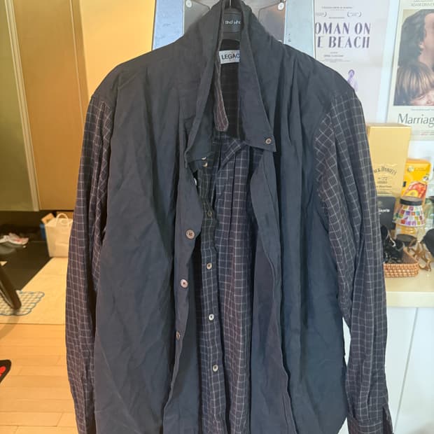 아워레가시 더블 셔츠 48사이즈