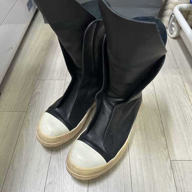 릭오웬스 15fw 메가텅 레더 라몬즈