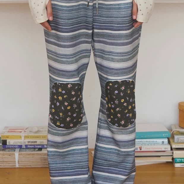 펀프롬펀 패치포인트 팬츠 그레이