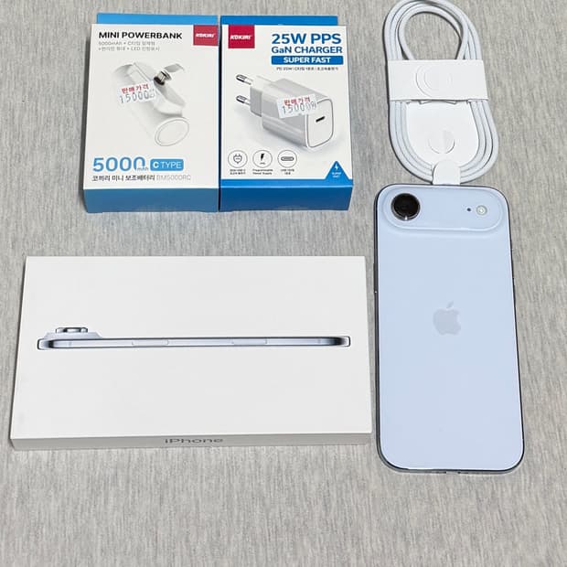 아이폰17에어 air 256G 블루