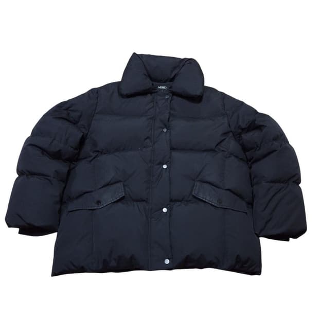  미쏘 블랙 다운 푸퍼 패딩