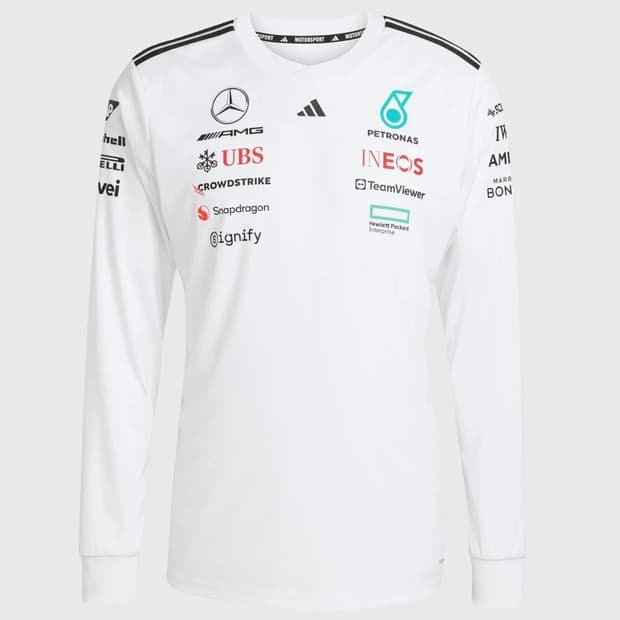 F1 메르세데스 아디다스 티셔츠 XL깔끔하니