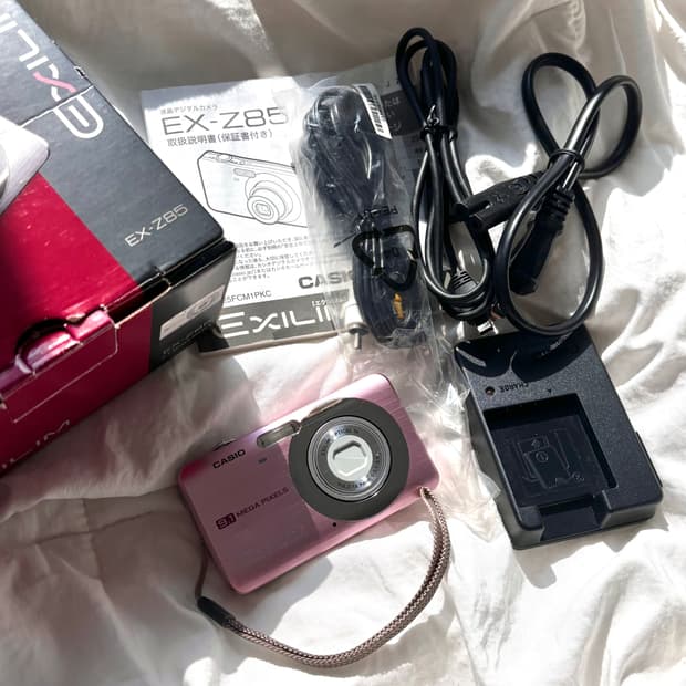 【카리나디카】카시오 엑슬림 z85 핑크