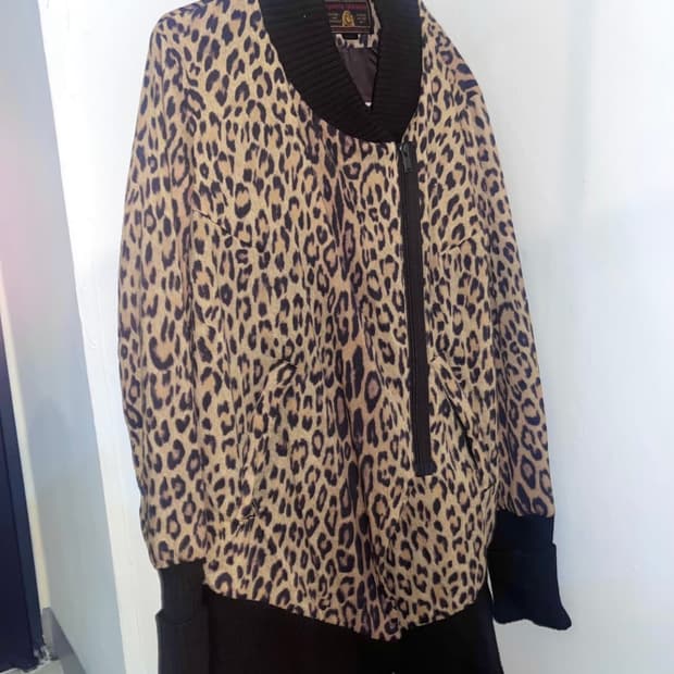 히스테릭글래머 레오파드 자켓